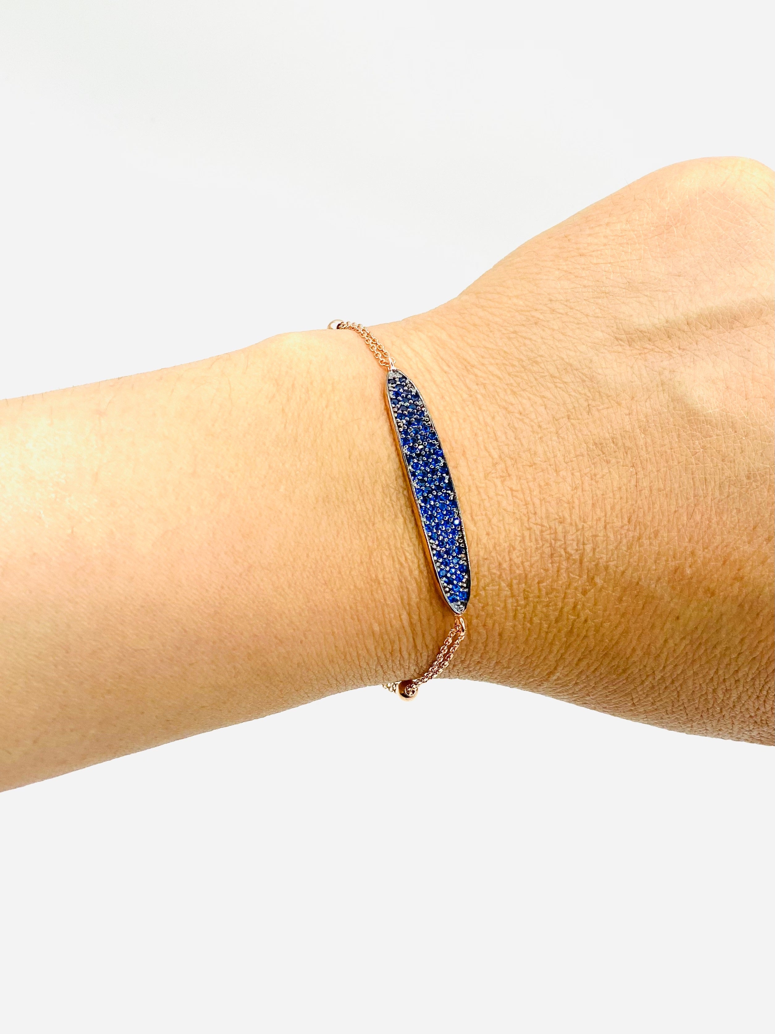 925 Sterling Silver Cubic Zirconia Bracelet